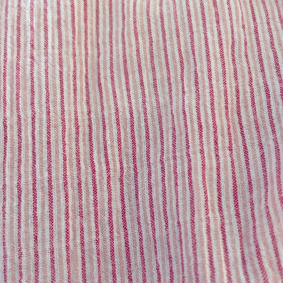 Off the shoulder striped summer shirt - Picture 2 of 3